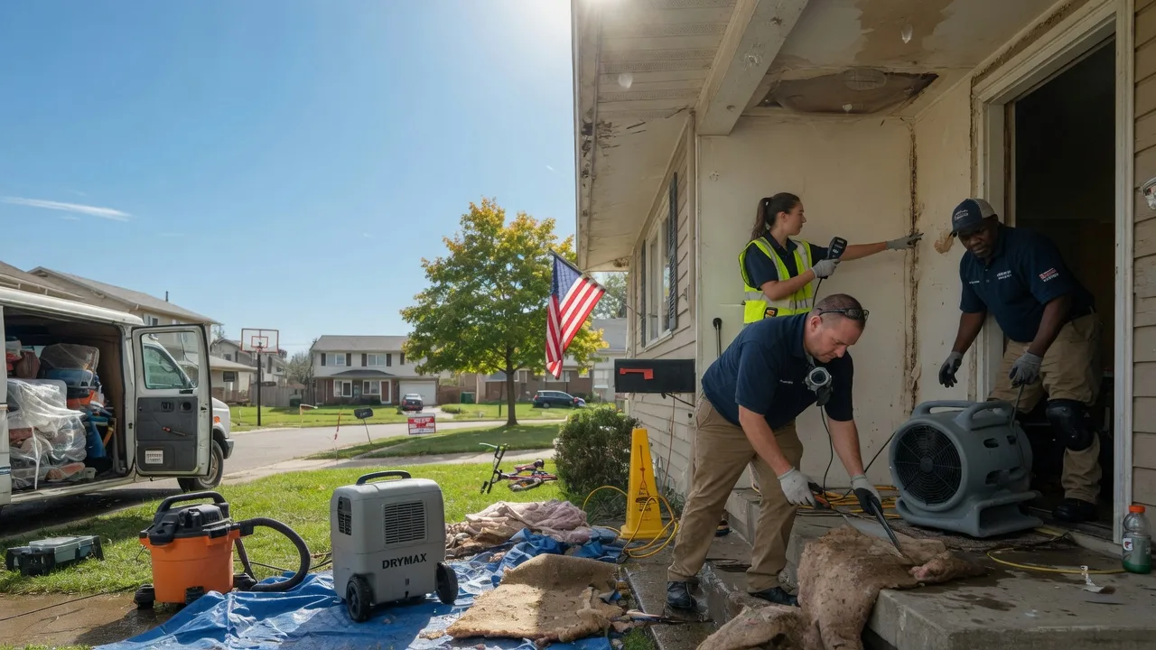 Water Damage Restoration in Du Bois, PA near me